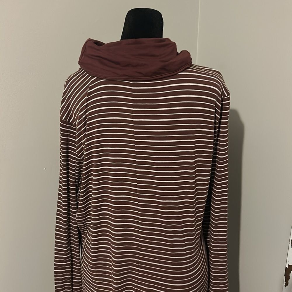 Columbia women’s cowl neck large long sleeve top  F - Picture 5 of 7